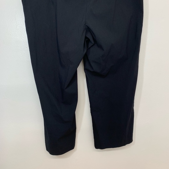 Lane Bryant Pants Woman Size 20 Black Trouser Straight Wide Pockets Stretch - Picture 4 of 14